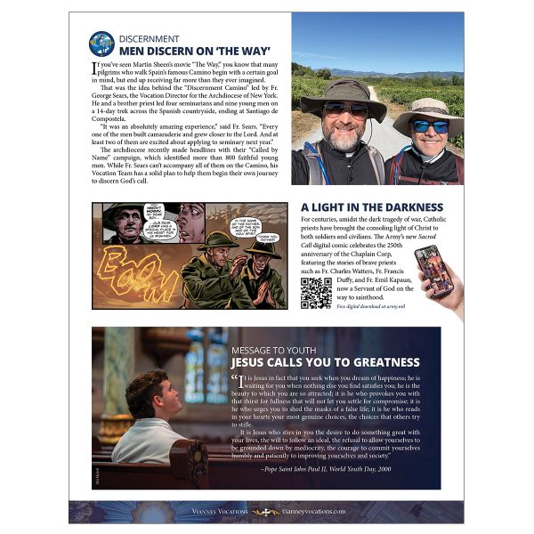 PDF DOWNLOAD - Vocations Bulletin Insert for National Vocation Awareness Week - Image 3