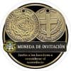 Serra Invitation Coin for Men in Spanish (box of 5)