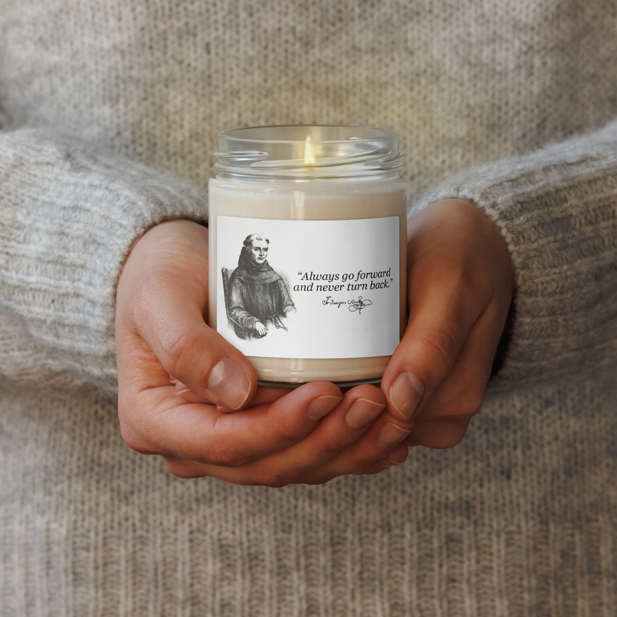 Junipero Serra Candle - Image 2