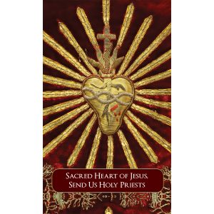 Prayer Card – Prayer for Vocations to the Sacred Heart (set of 50)